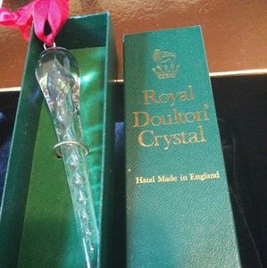 Holiday Royal Dalton Crystal Ornament